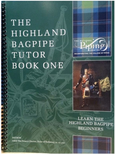 Bagpipe tutor book - 1, green