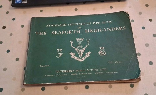 Seaforth highlanders pipe - seaforth, :