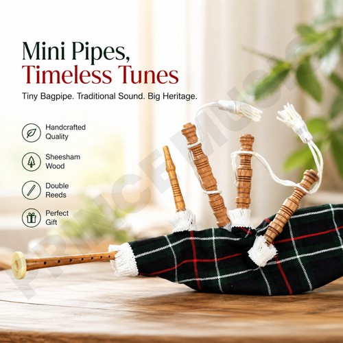 Kids mini bagpipe sheesham - kids,