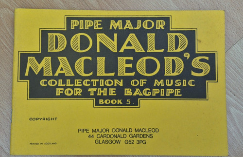 Pipe major donald macleod - major, macleod's