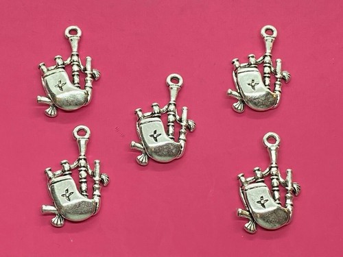Tibetan silver bagpipes - tibetan,